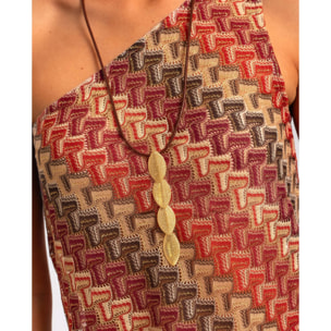 Collar dorado de mujer