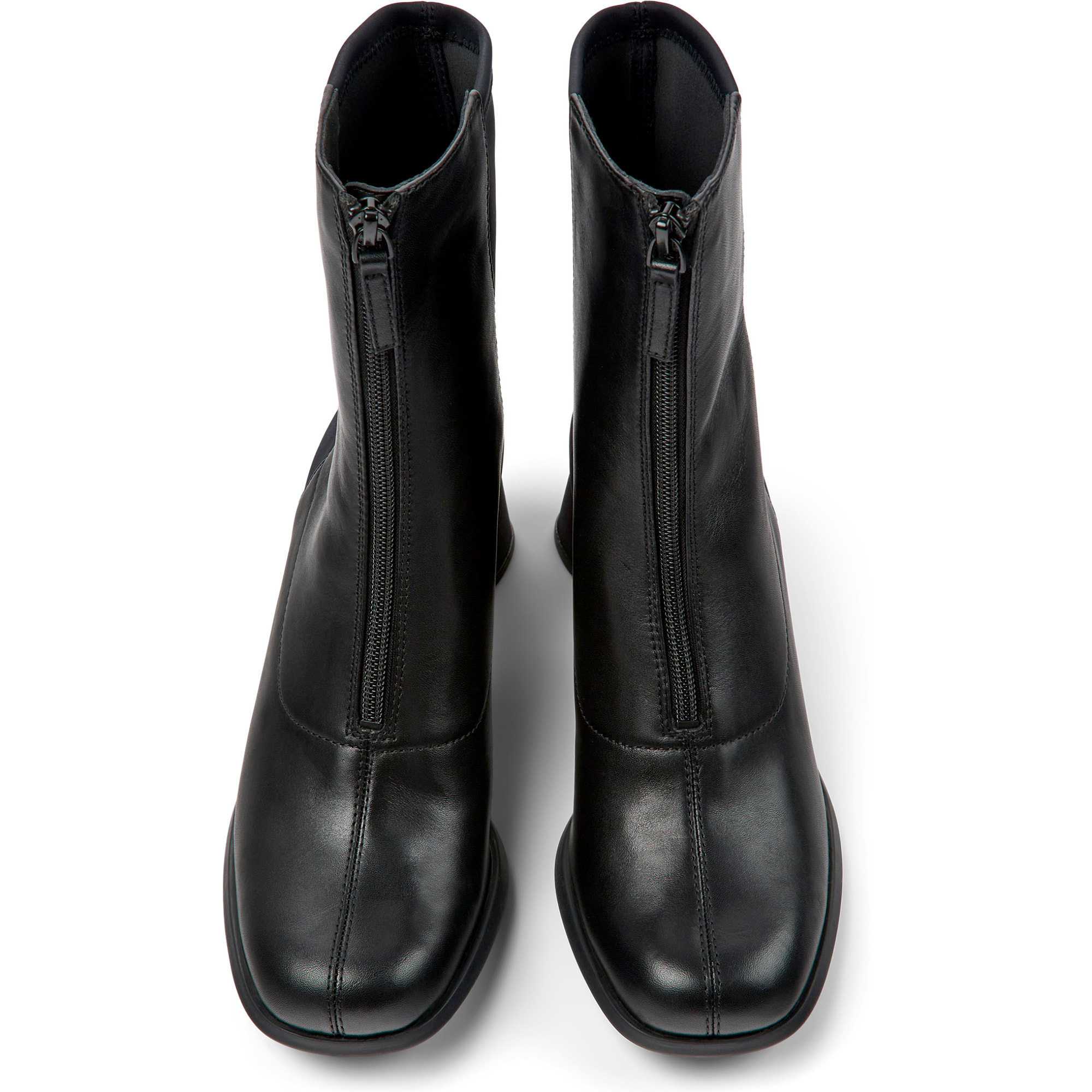 Botines - CAMPER Kiara - Negro - Cuero liso