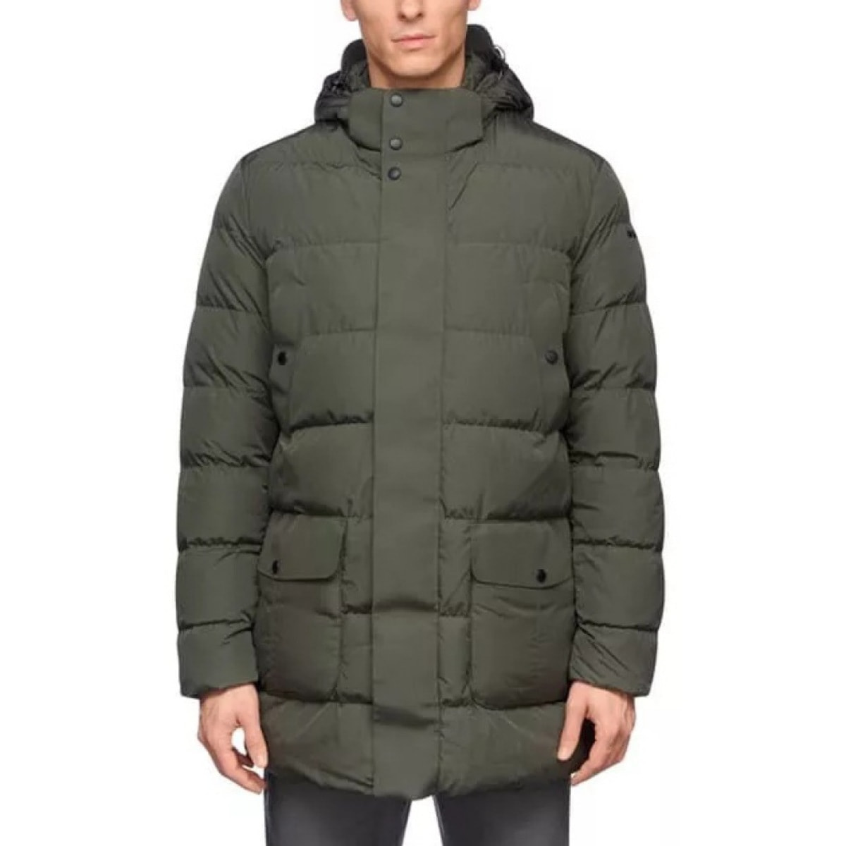 Abrigos Hombre de la marca GEOX  modelo M PIEVE PARKA Green