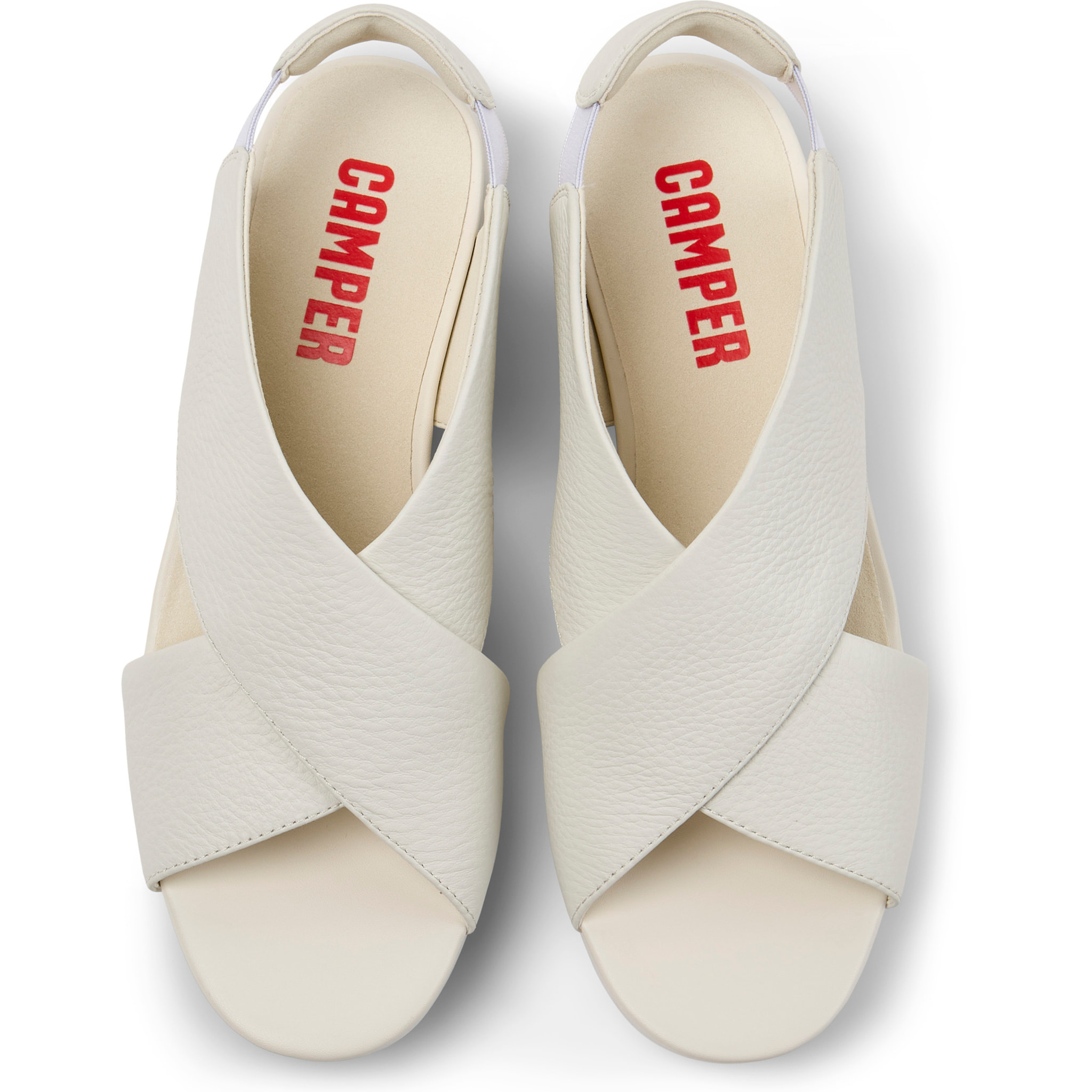 Sandali - CAMPER Balloon - Bianco - Pelle liscia