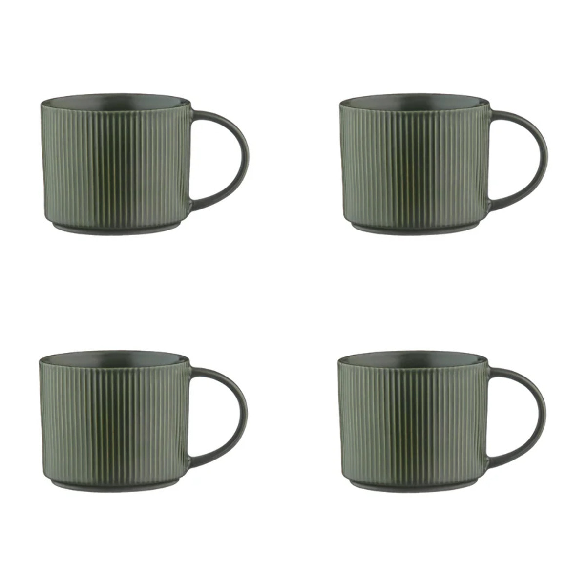 Mug SCANDI 50cl - 4 pièces - Olive