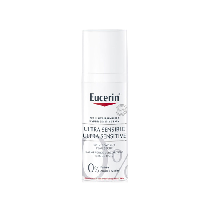UltraSensible - Soin Calmant Nourissant Hydratant - Peaux Sèches et Sensibles - 50 ml