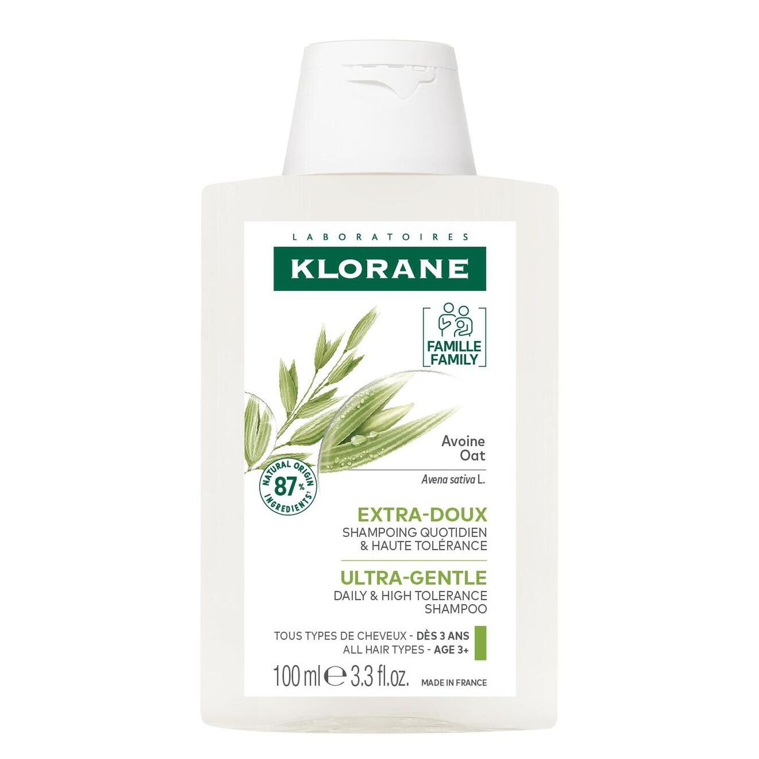 Lait d'Avoine - Shampoing Extra-Doux