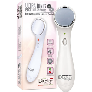 Trattamento Ringiovanente Per Il Viso Ultra Ionic Face Massager - Bianco - 8500 Rpm