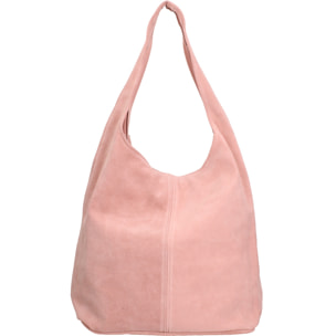 Borsa a mano da donna Made in Italy - Modello Valeria Chic - 100% pelle - 40.0 x 35.0 x 15.0 cm