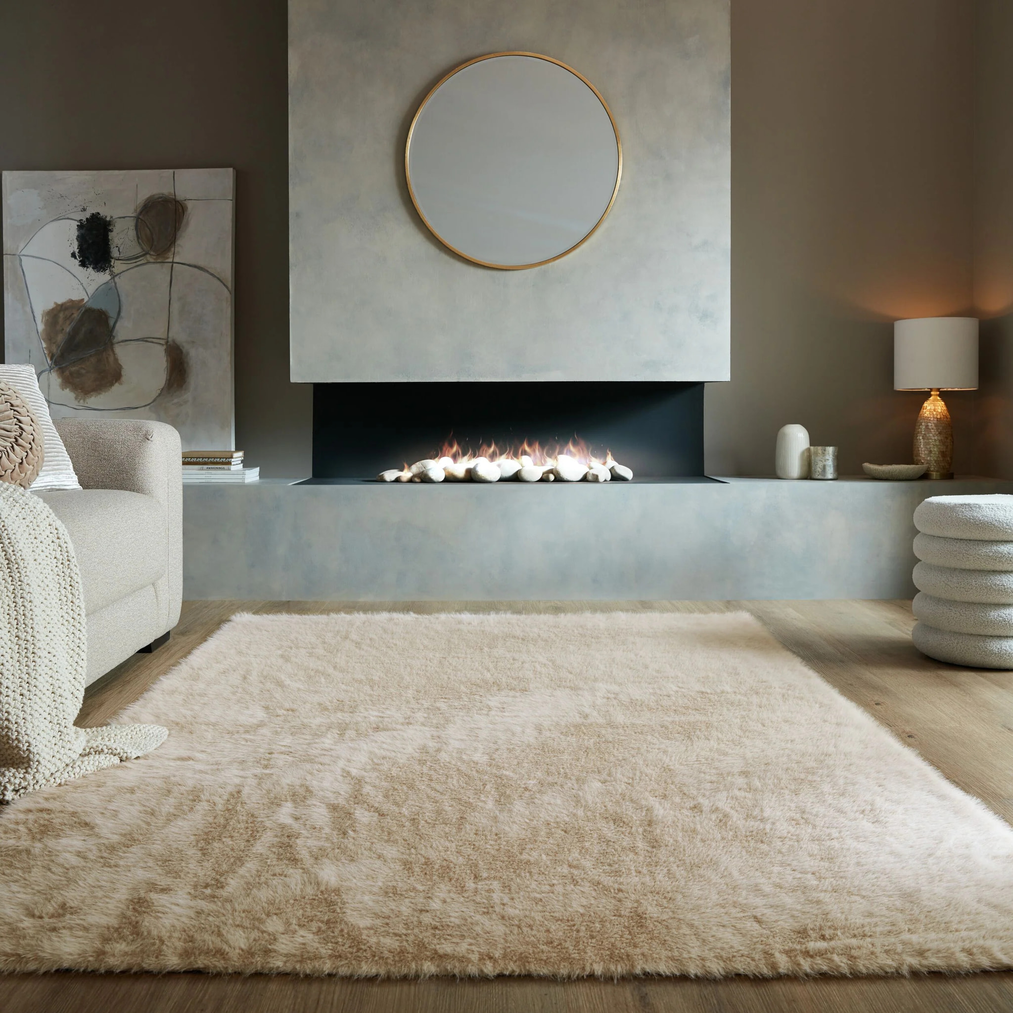 Tapis imitation fourrure EXTRA DOUX