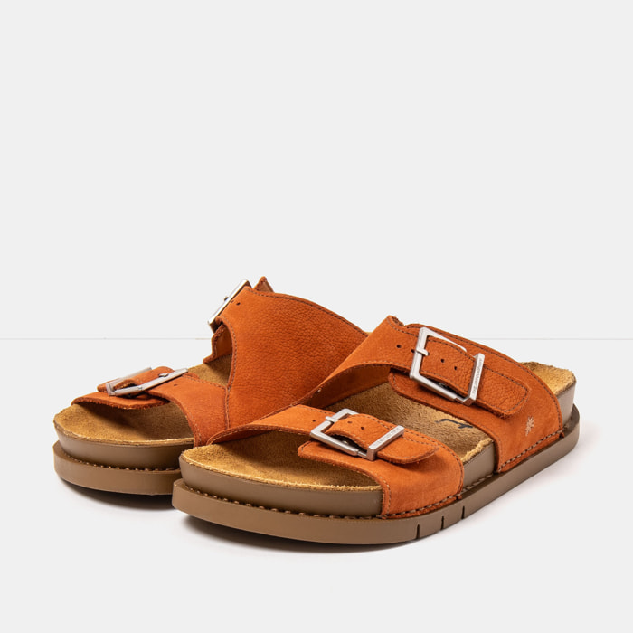 Sandalias 2020 NOBUCK DARK ORANGE/ KASSEL color Dark orange