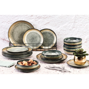 Service Les Essentiels GENESIS - 18 pièces - Terre