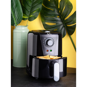 Freidora de aire JATA JEFR1221 de 1,5 litros. Temperatura hasta 200º. Con temporizador