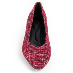 Zapato De Tacón - Rojo - Altura: 5 Cm