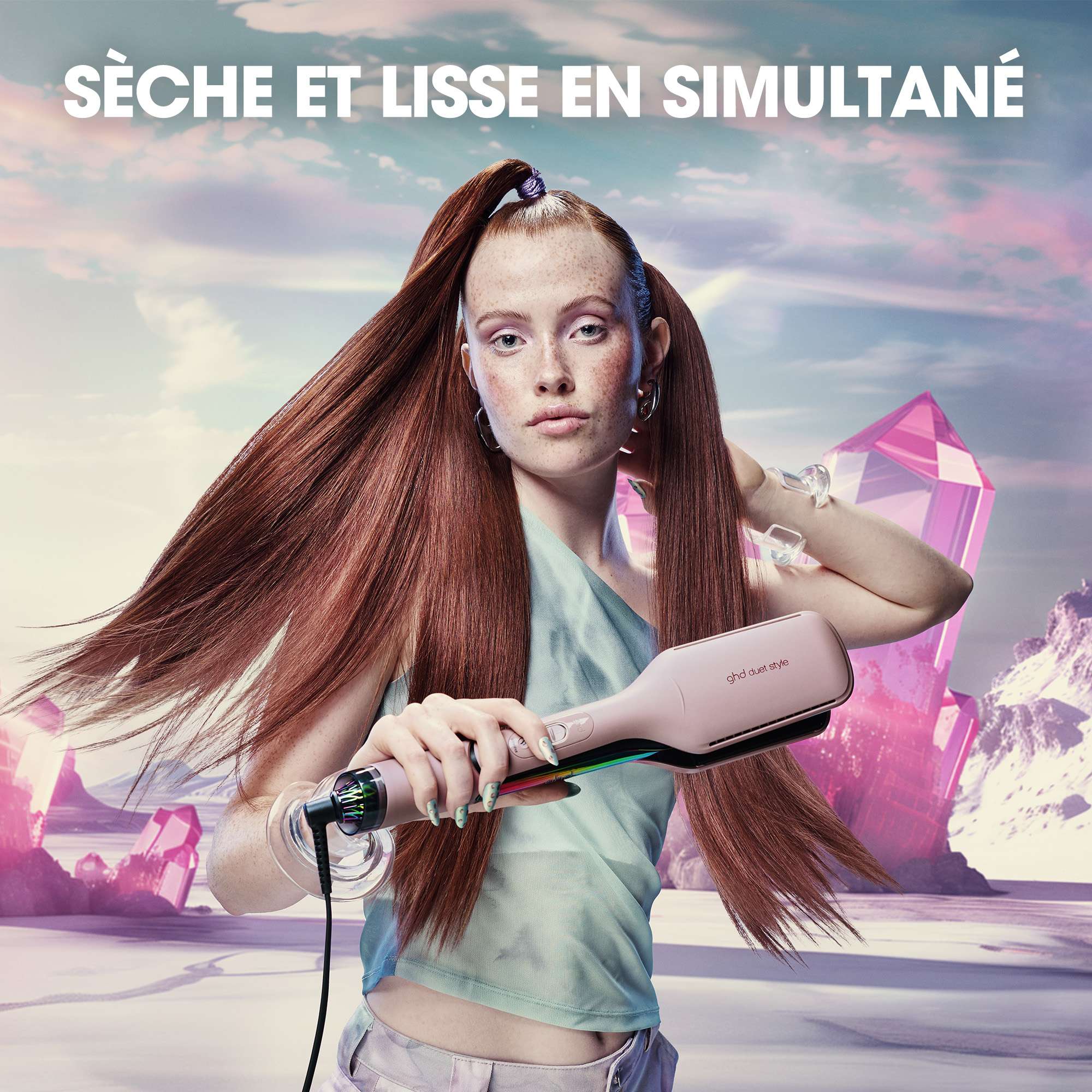 Lisseur séchant 2-en-1 ghd duet style - Collection Futurescape