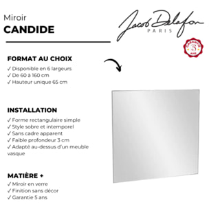 Miroir de salle de bain Candide