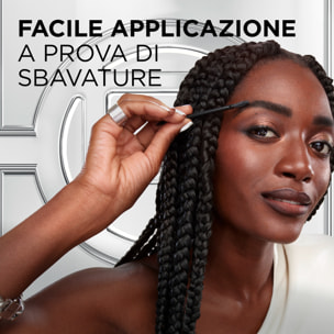 Tinta Semi Permanente per Sopracciglia 1.0 Black Brow Color Effetto Naturale Senza Ammoniaca