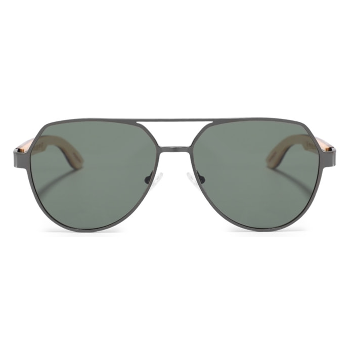 Gafas de Sol Feler 1805-3 Polarizadas de Madera Unisex 57 mm
