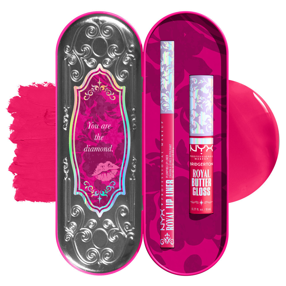 NYX Professional Makeup Collection Limitée Bridgerton Royal Kit Lèvres 03