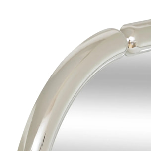 Miroir mural Micaela argent 55x35cm