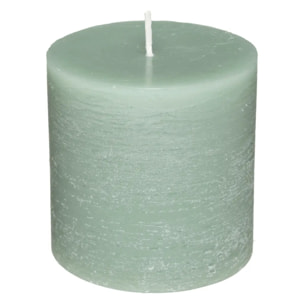 Bougie rustique - vert eucalyptus - 220g