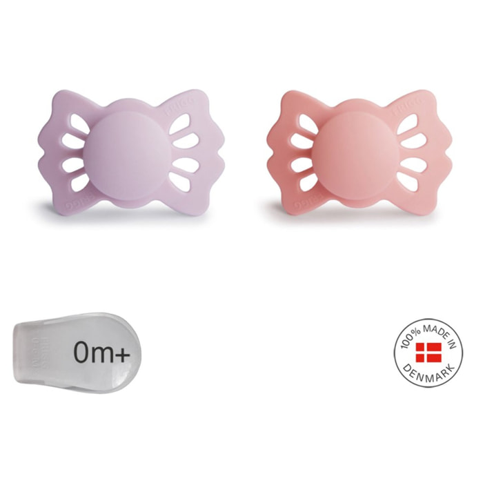 Frigg Pack 2 Chupetes Sim. Silicona Lucky