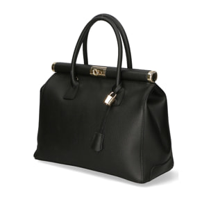 Borsa a mano da donna - Modello Aleria - Vera pelle - 35.0 x 26.0 x 16.0 cm