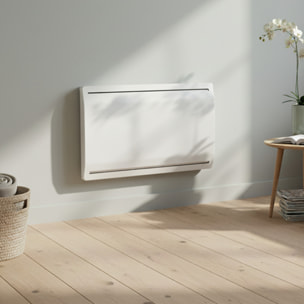 Radiateur inertie ceramique LCD blanc 1500W