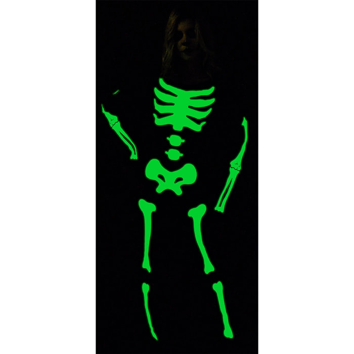 DISFRAZ SKELITA GLOW IN DARK AD
