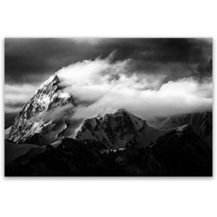 Tableau paysage Roche et vent Tableau alu Dibond