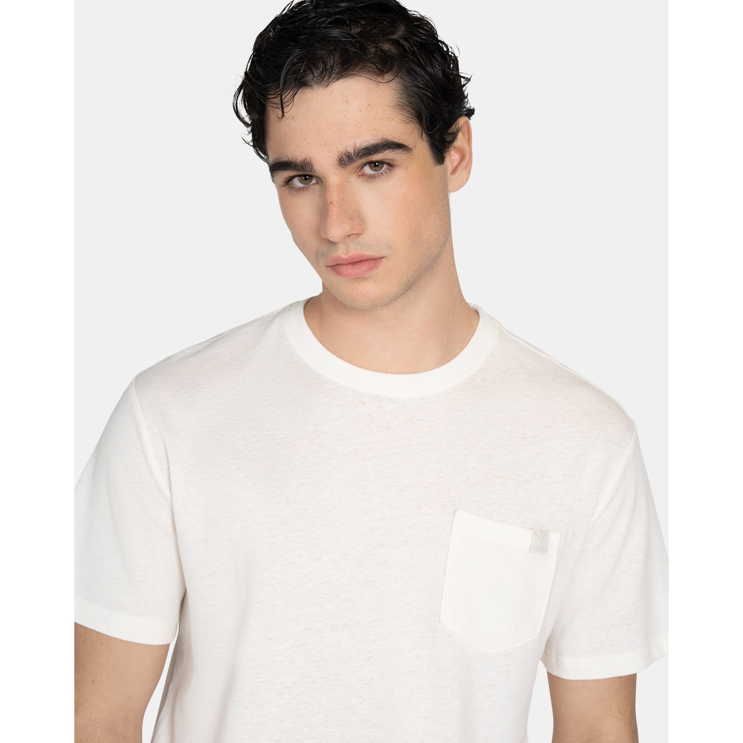 CAMISETA COTTON-LINNEN POCKET