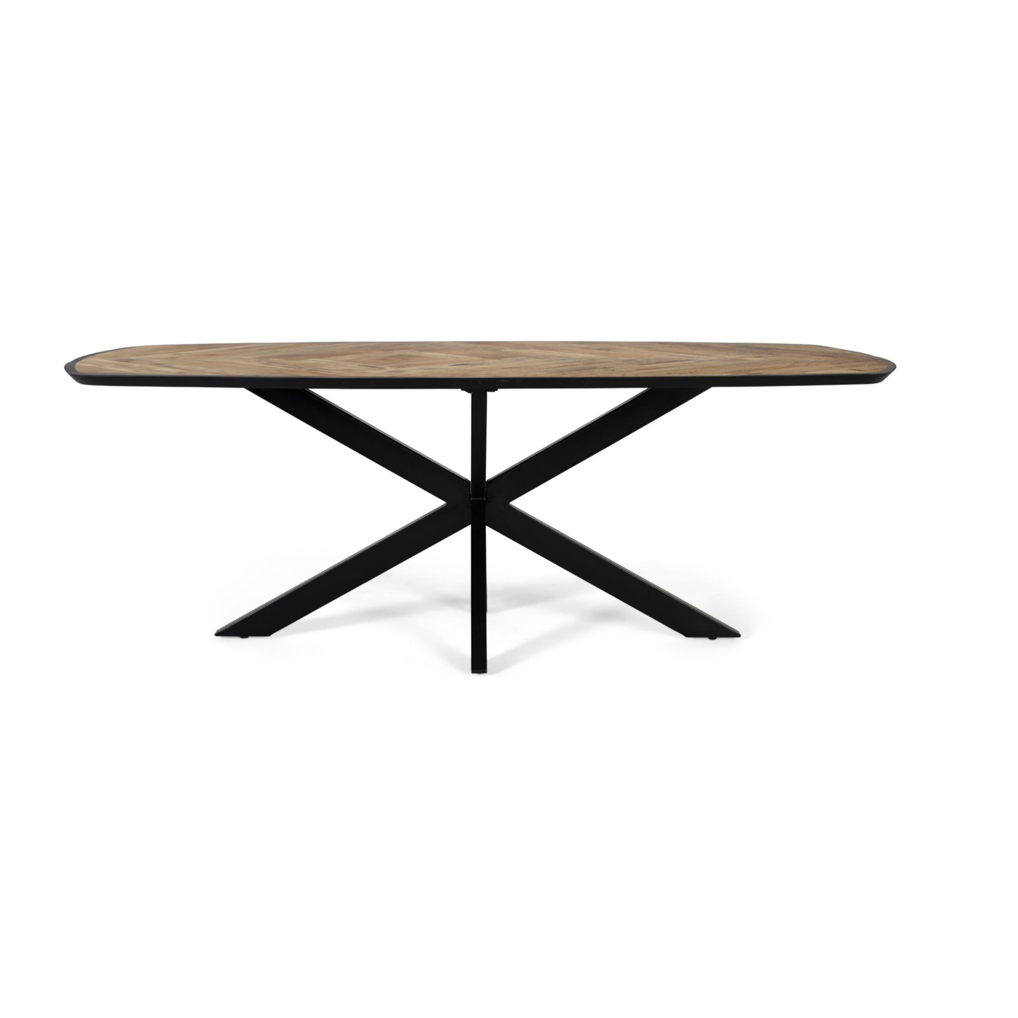 Mesas de Comedor de Madera de Mango 220 Cm Estilo Rústico Moderno