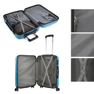 Maleta Itaca Havel Set De 3 Unidades Turquesa