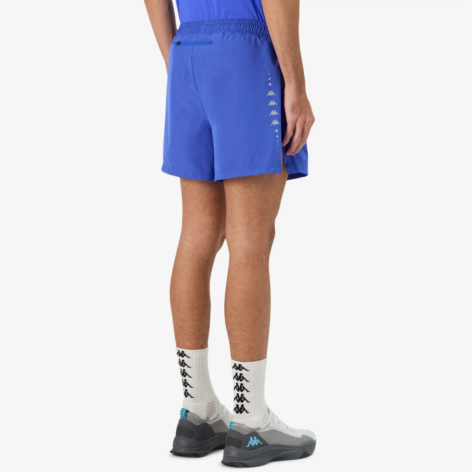 Kappa - Pantaloni Corti Uomo Blu - Kombat Run Festo