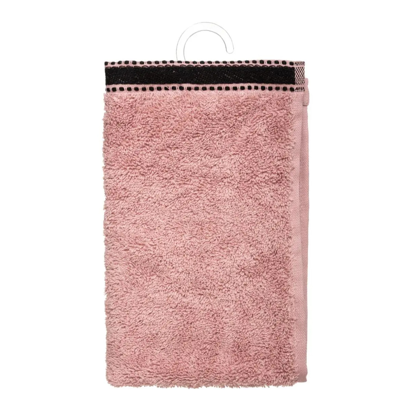 Serviette invité "Joia" - coton 550 gr/m² - rose 30x50 cm