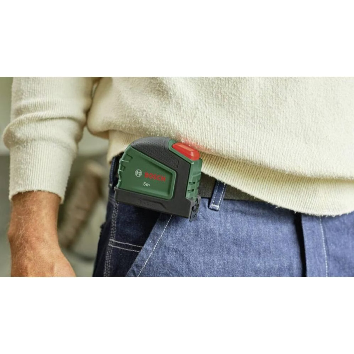 Mètre ruban 5 m / 16 pi + clip à crayon - BOSCH - 1600A02Z9Y