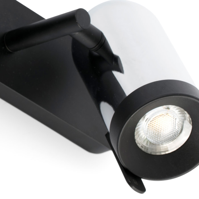 ORLEANS 2L Lampe applique chrome