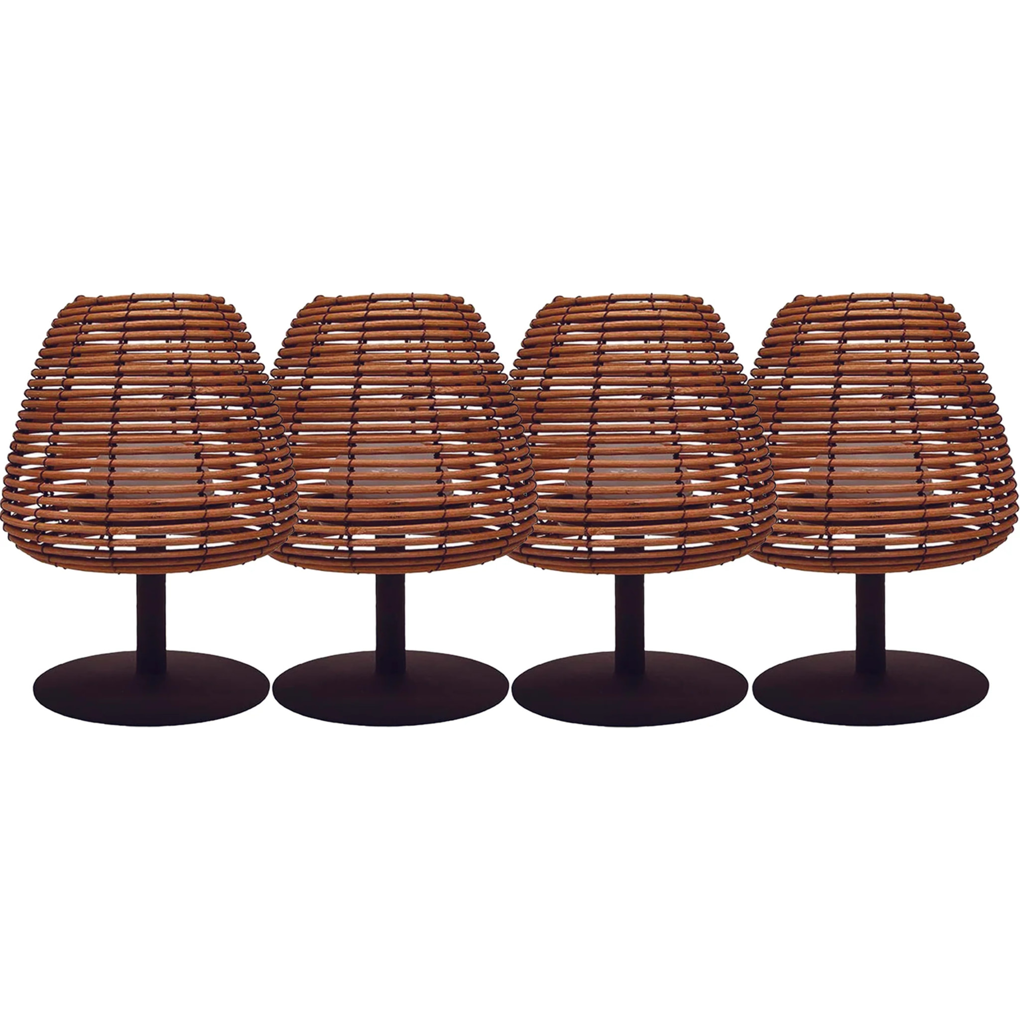 4 Lampe de table sans fil STANDY MINI BOHEME H25cm