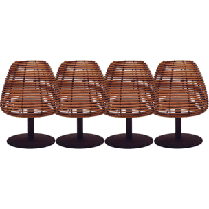 4 Lampe de table sans fil STANDY MINI BOHEME H25cm