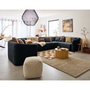 Ikare - module d'assise sans accoudoirs - en tissu - Gris