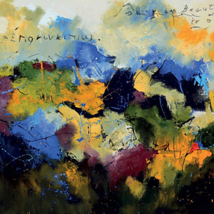 Tableau Tableau abstraite beauty codage Tableau plexiglas