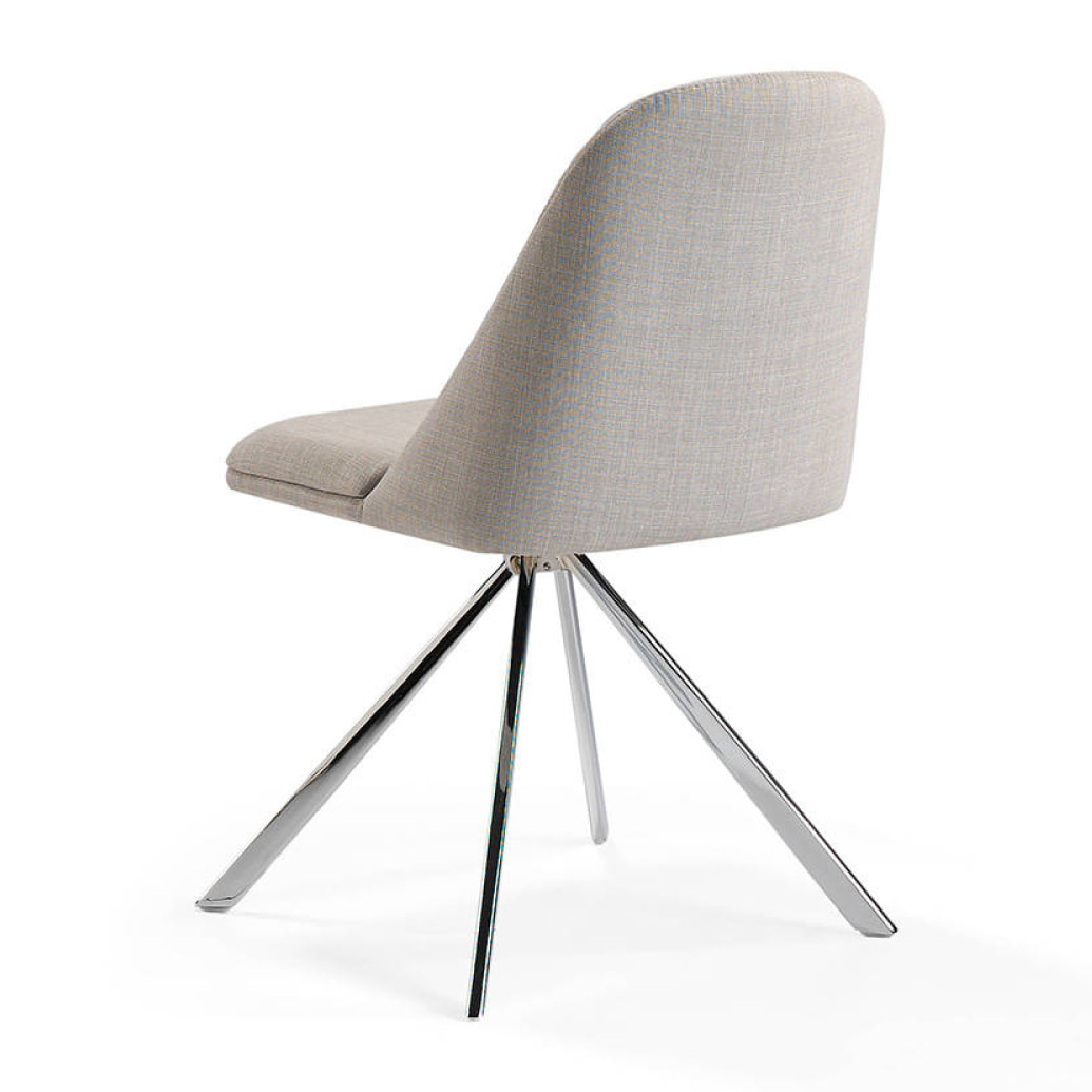 Silla Angel Cerda de tela 47x56x82cm