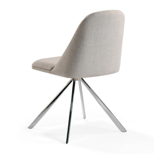 Silla Angel Cerda de tela 47x56x82cm