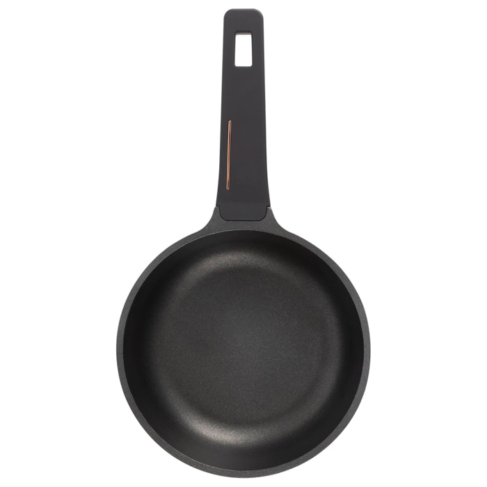 Juego de 2 sartenes ø20ø24cm en aluminio fundido