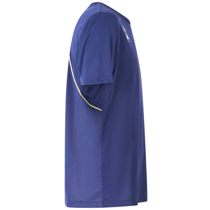 Kappa - Camisetas de juego Hombre Azul - Kombat Padel Fuyo