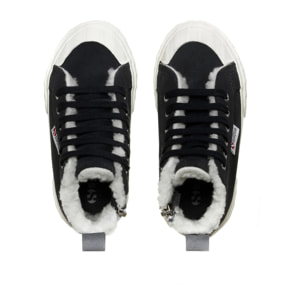 Sneakers Superga Bambino/a Blu 2696 Kids Stripe Suede