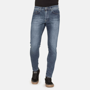 JEANS UOMO MOD. 727 SKINNY FIT IN DENIM STRETCH 12 oz