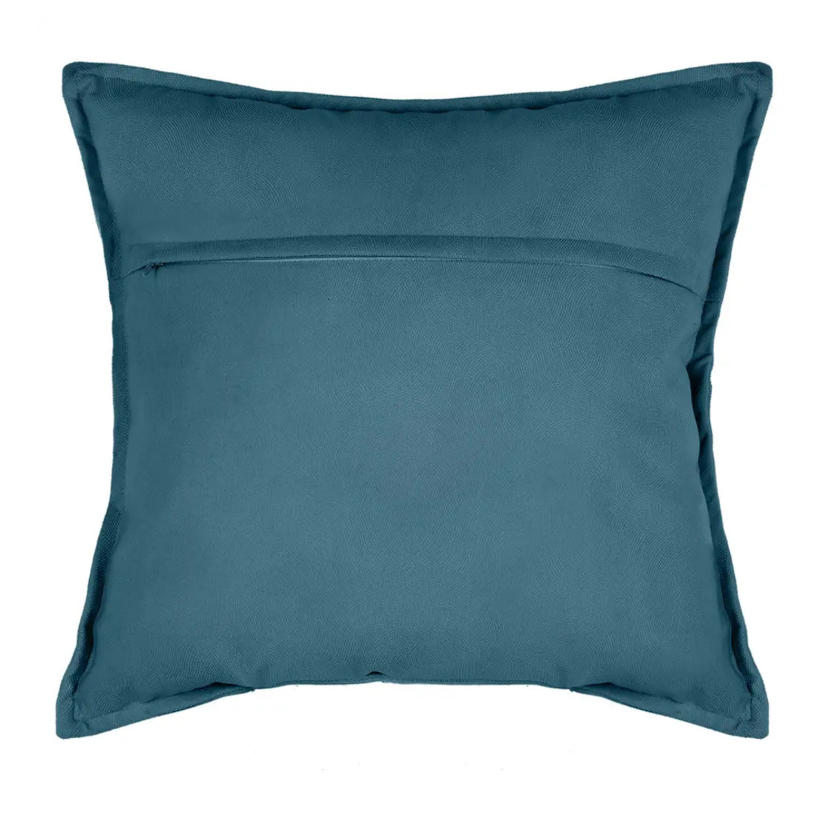 Coussin "LILOU" en coton bleu 45x45cm
