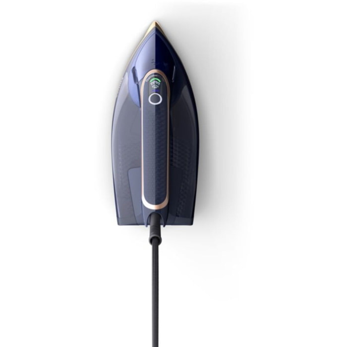 Fer à repasser PHILIPS DST8050/20​ fer à vapeur Série 8000 Bleu foncé/doré, 3000W