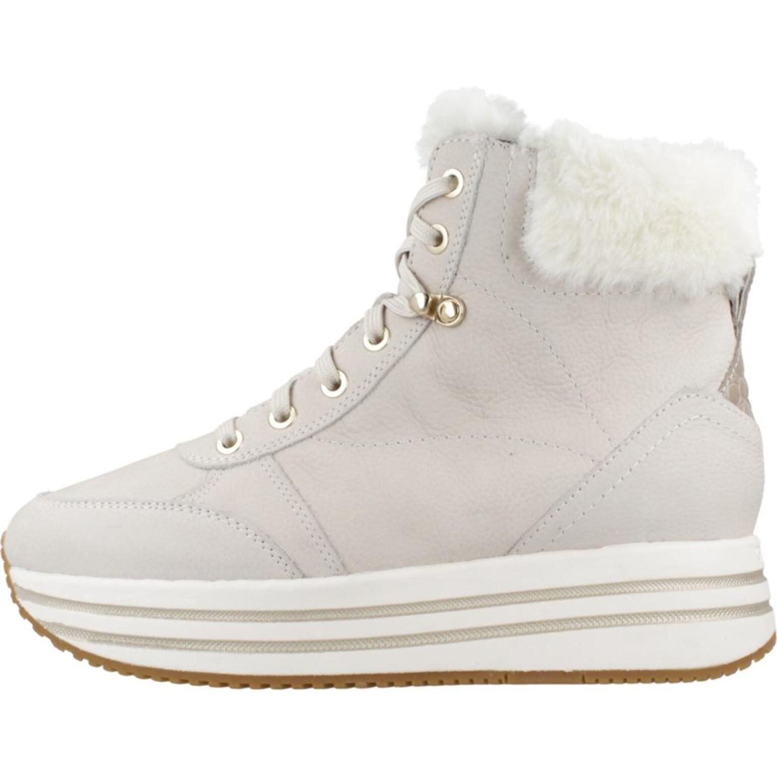 Botines Mujer de la marca GEOX  modelo D KENCY BLANCO