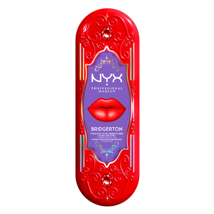NYX Professional Makeup Collection Limitée Bridgerton Royal Kit Lèvres 04