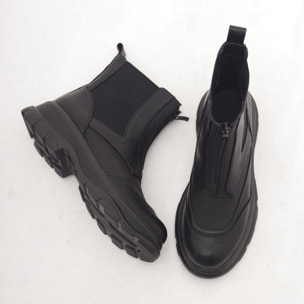 ANFIBIO BVT ZIP NERO