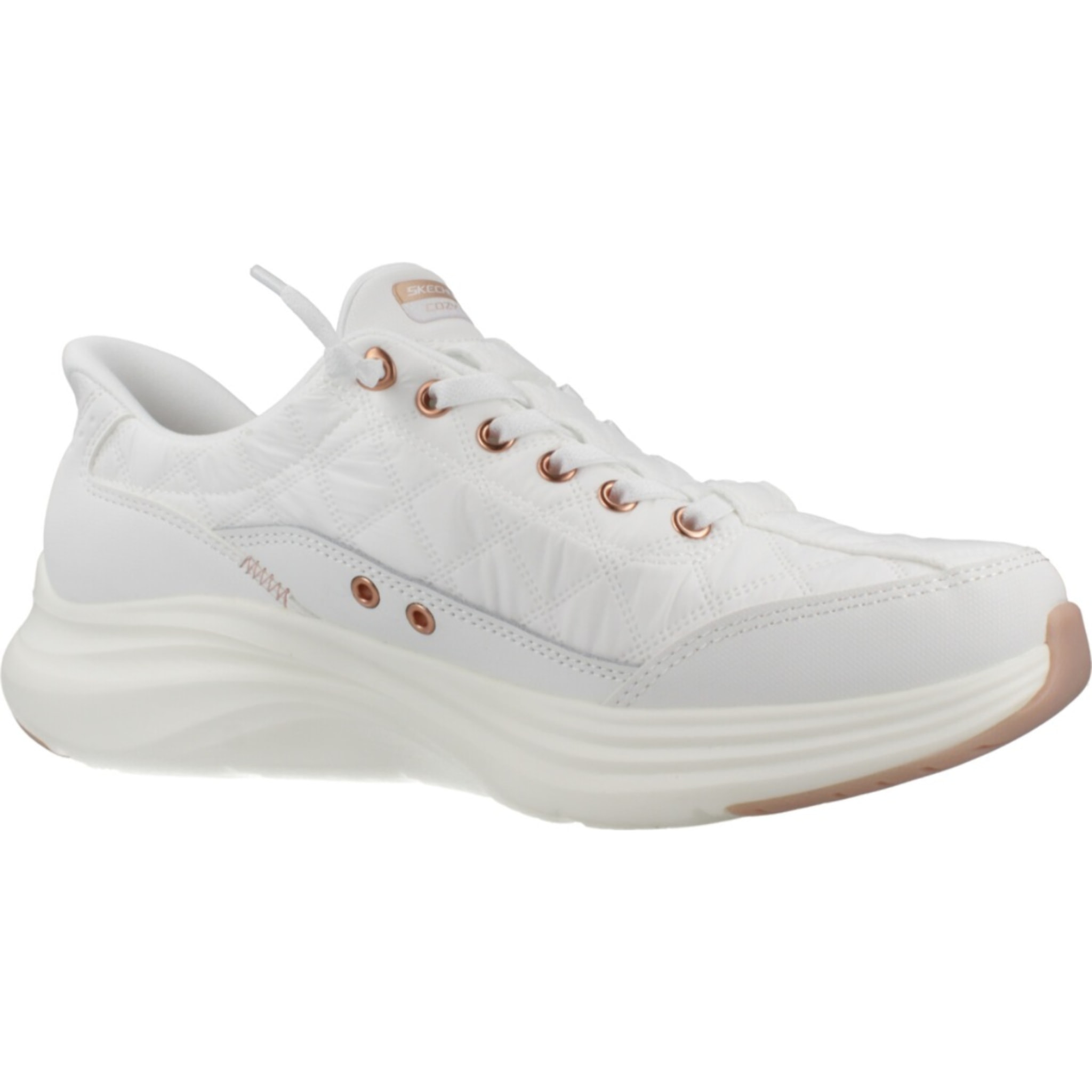 Sneakers De  Mujer Contour Foam Golden Hour Blanco