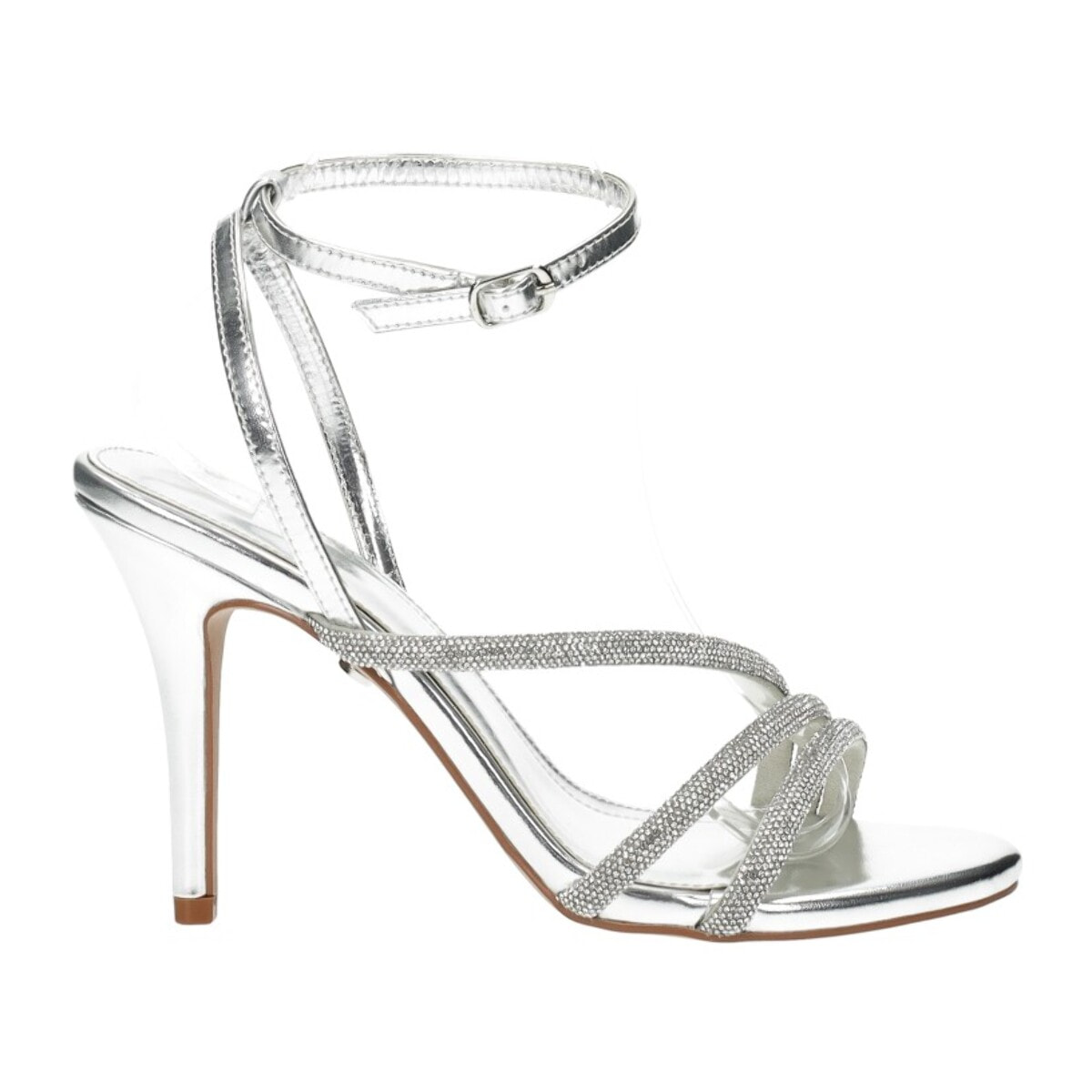 Sandali Donna Tata Italia Argentato